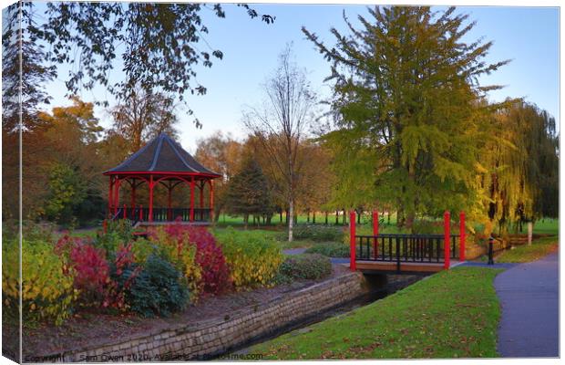 The bandstand  Canvas Print by Sam Owen