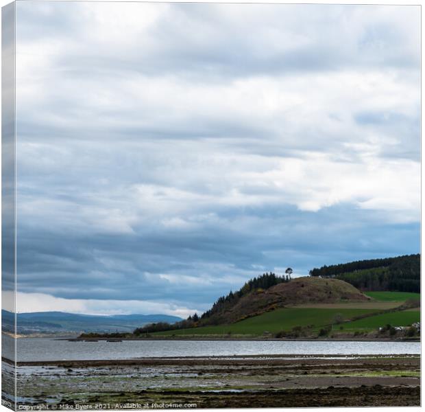 "Whispers of History: Ormond Castle Ruins" Canvas Print by Mike Byers