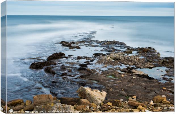 "Ocean Symphony" Canvas Print by Mike Byers