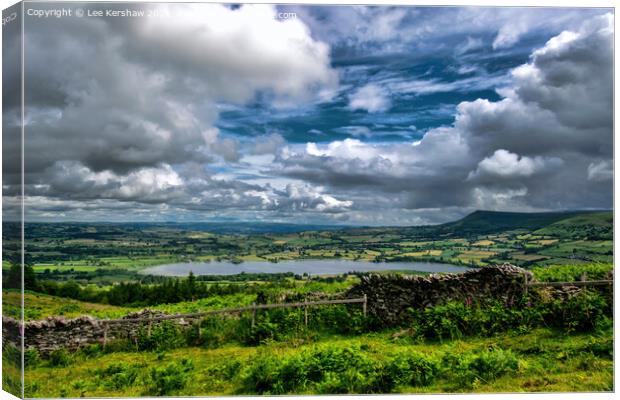 Langorse Lake Canvas Print by Lee Kershaw