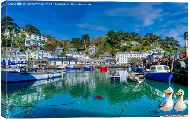 Poleprro Harbour Canvas Print by Lee Kershaw