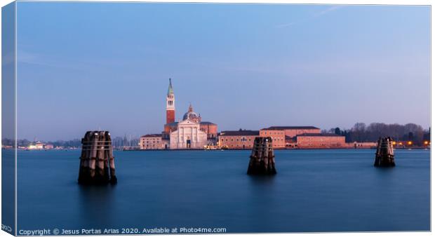 S. Giorgio Maggiore. Canvas Print by Jesus Portas Arias