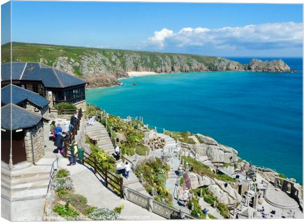The Minack Theatre Cornwall Canvas Print by Sheila Ramsey