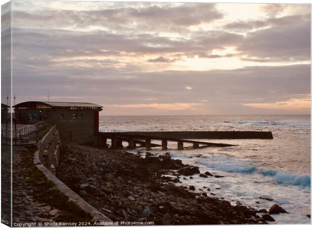 Sennen Lifeboat Station Canvas Print by Sheila Ramsey