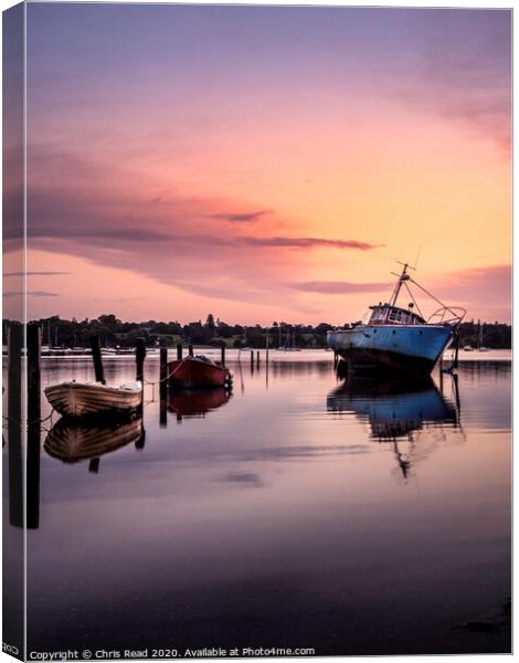 Pin Mill Canvas Print by Chris Read