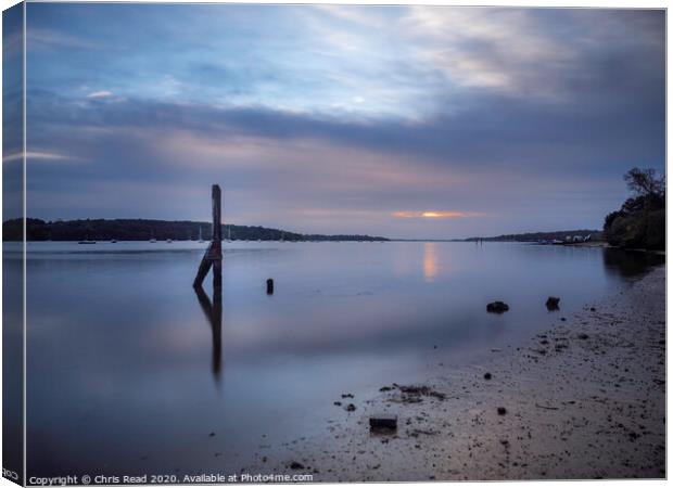 River Orwell Canvas Print by Chris Read