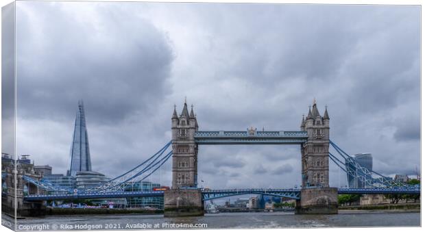 The Tower of London Bridge, London, UK Canvas Print by Rika Hodgson