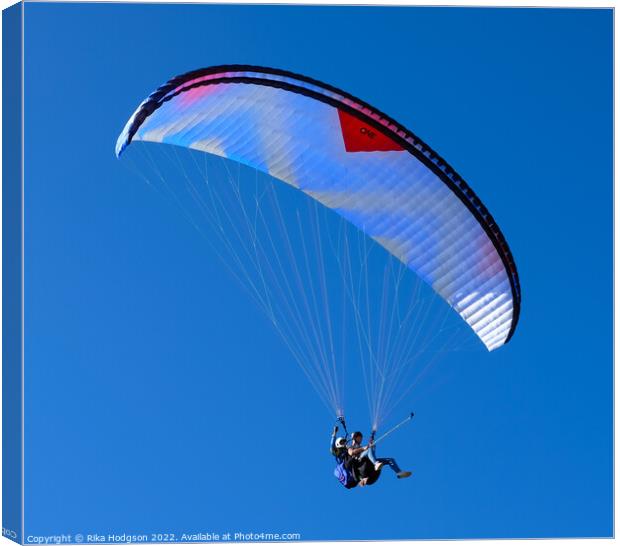 Paragliding, Cape Town, South Africa  Canvas Print by Rika Hodgson