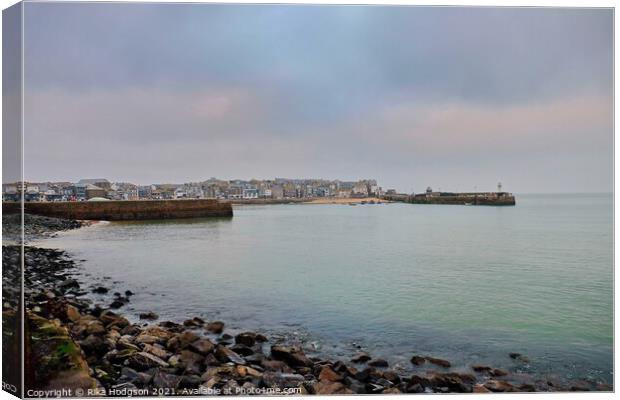 St Ives, Cornwall, England Canvas Print by Rika Hodgson