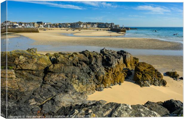 St Ives, Cornwall Canvas Print by Paul Richards