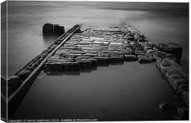Wrecked Slipway Canvas Print by Harris Maidment
