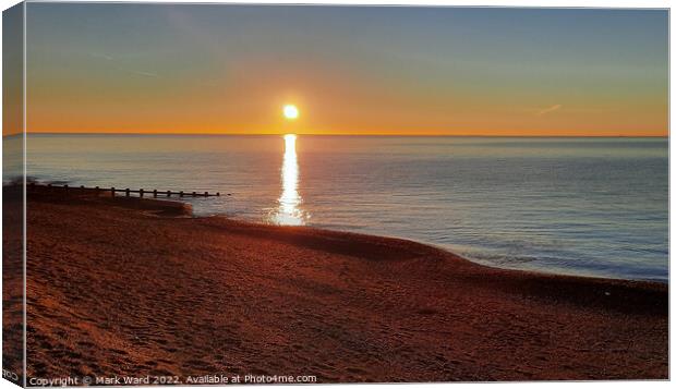 A New Day Canvas Print by Mark Ward