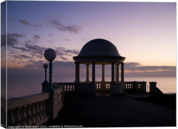 A Bexhill Moment. Canvas Print by Mark Ward