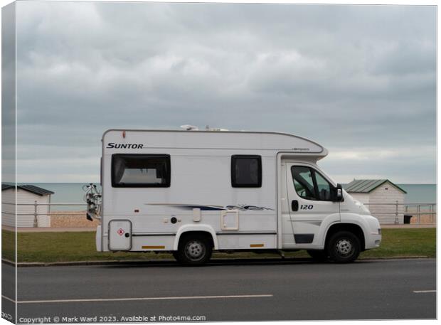 Camping in Comfort. Canvas Print by Mark Ward