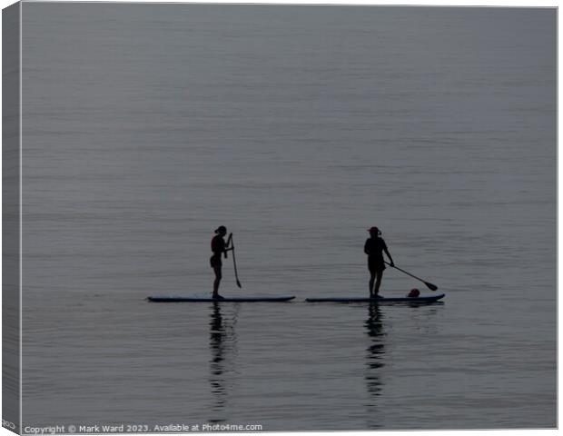 September SUP Canvas Print by Mark Ward