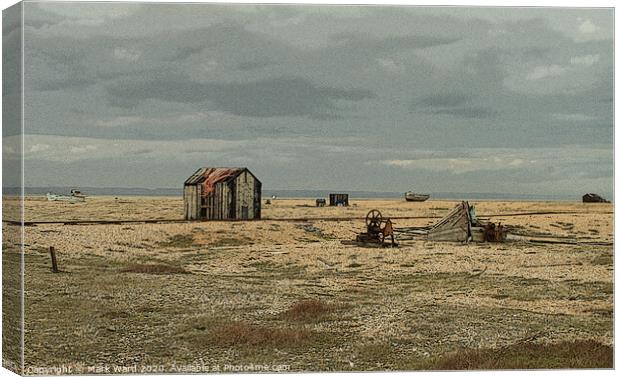 Dungeness Desolation and Delight Canvas Print by Mark Ward