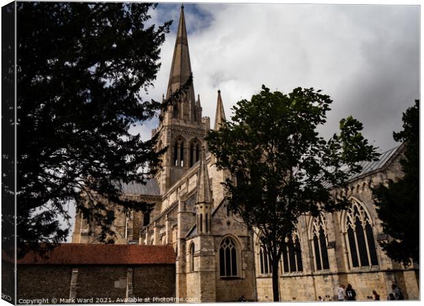 Chichester Cathedral Canvas Print by Mark Ward