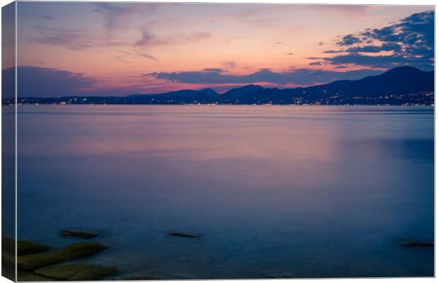 Sunset stillness Canvas Print by Jonny Gios