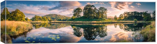 Elterwater Tranquility  Canvas Print by Jonny Gios