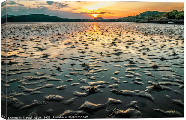 Rockcliffe Sunset Canvas Print by Paul Robson