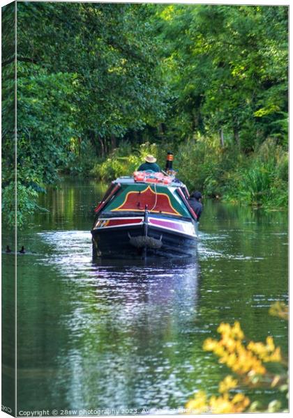 September Boating. Canvas Print by 28sw photography