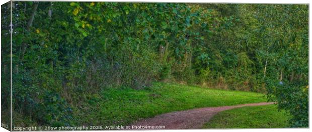 Where does it lead to? - (Panorama.) Canvas Print by 28sw photography