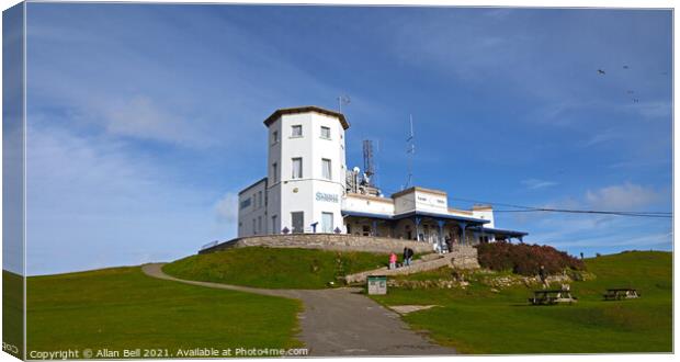 Visitor centre Great Orme Canvas Print by Allan Bell