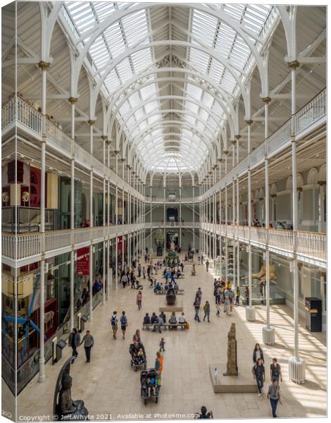 National Museum of Scotland Canvas Print by Jeff Whyte
