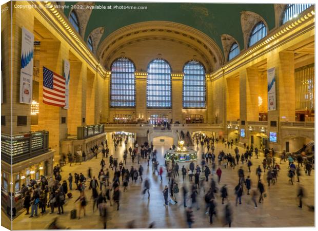 Grand Central Terminal Canvas Print by Jeff Whyte