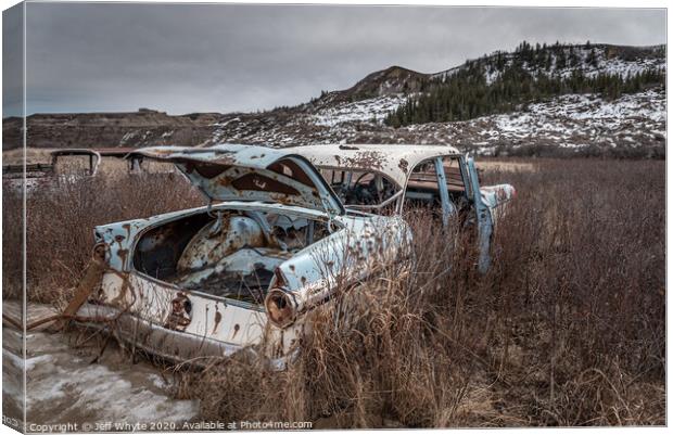 Abandoned  Canvas Print by Jeff Whyte
