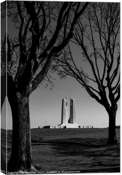 Vimy Ridge Landscape View, France Canvas Print by Imladris 