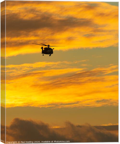 Blackpool Coastguards on Patrol  Canvas Print by Paul Keeling