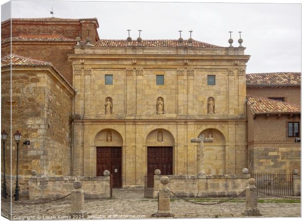 Monastery of Santa Clara - Carrion de los Condes Canvas Print by Laszlo Konya