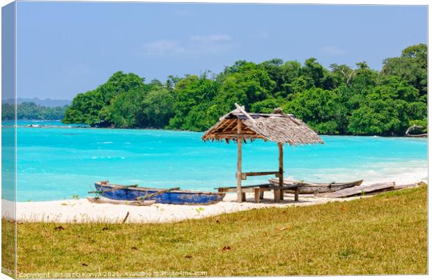 Olry Bay - Espiritu Santo Canvas Print by Laszlo Konya