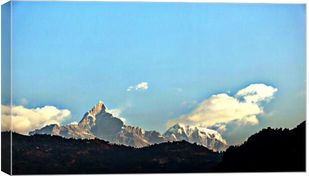 Pokhara Canvas Print by Ian Turnell