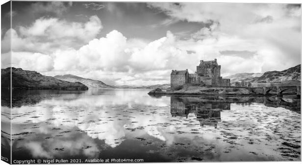 Eilean Donan Castle Canvas Print by Nigel Pullen