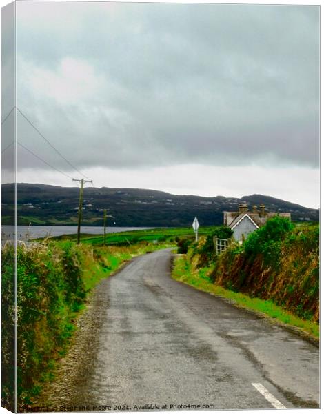 Narrow Road Canvas Print by Stephanie Moore