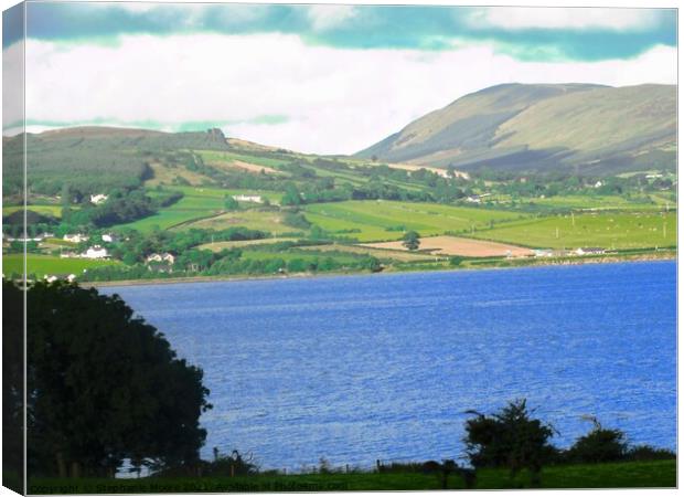 Green Hills of Donegal Canvas Print by Stephanie Moore