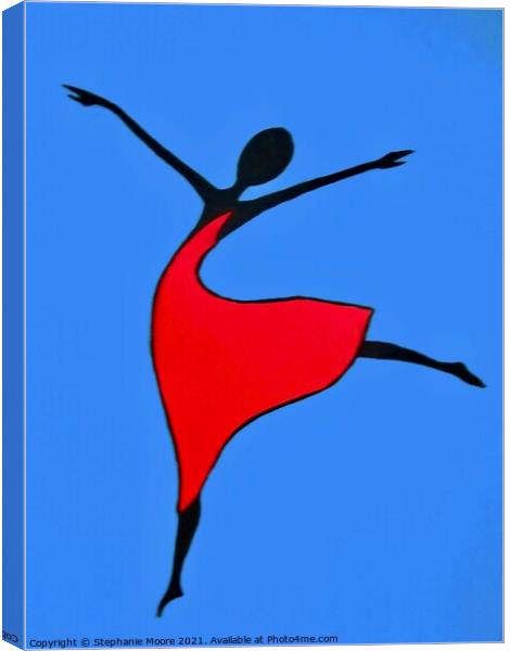 Little Dancer #2 Canvas Print by Stephanie Moore