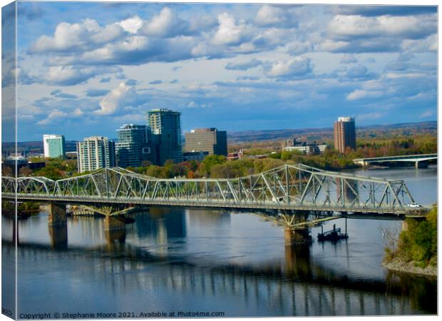 The Alexandra Interprovincial Bridge Canvas Print by Stephanie Moore