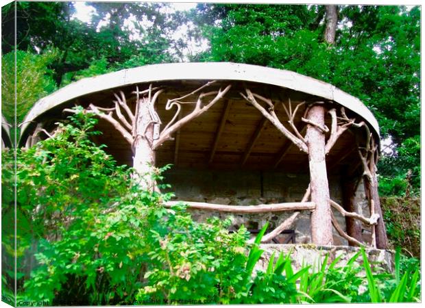 Rustic Shelter Canvas Print by Stephanie Moore