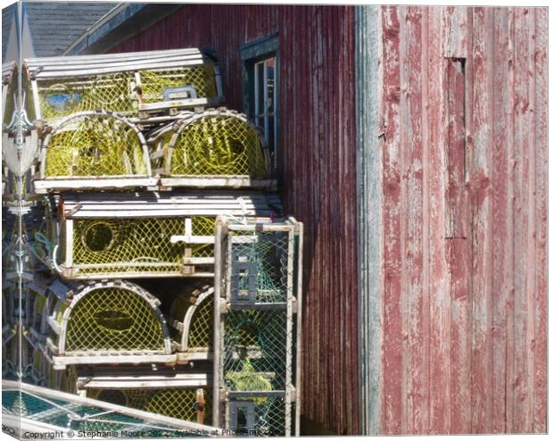 More lobster pots Canvas Print by Stephanie Moore