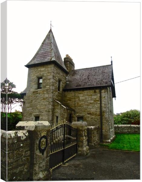 Gatehouse Canvas Print by Stephanie Moore