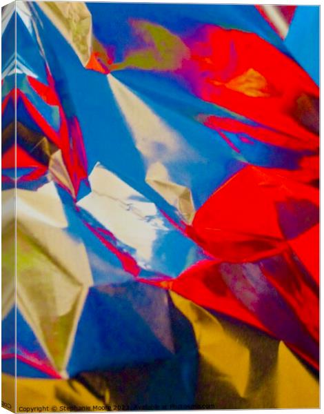 Colourful abstract Canvas Print by Stephanie Moore