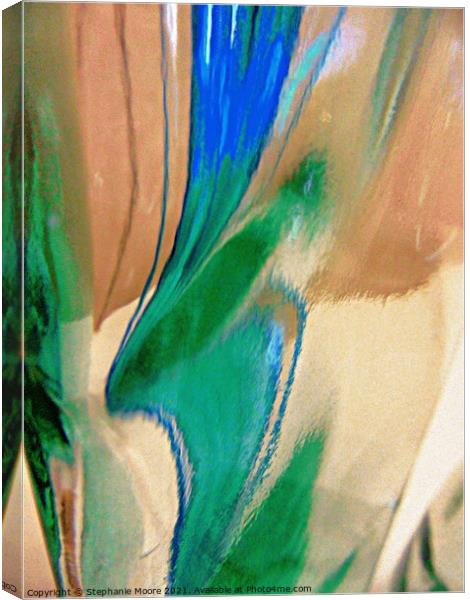 Abstract 12256 Canvas Print by Stephanie Moore