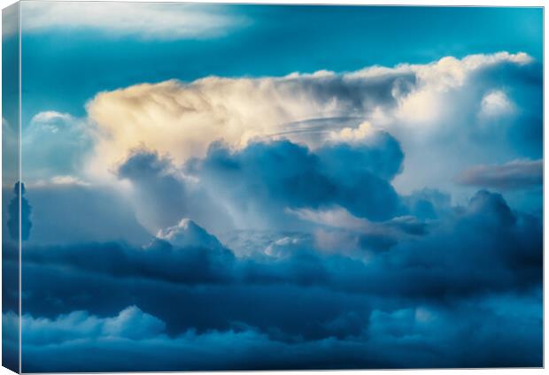 Colourful clouds Canvas Print by Rory Hailes
