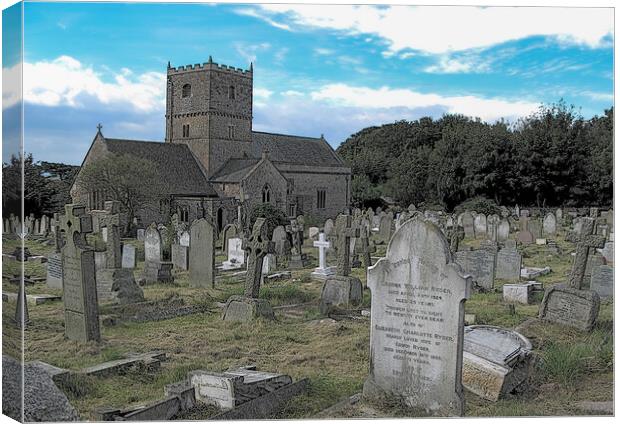 St Andrews church Canvas Print by Rory Hailes