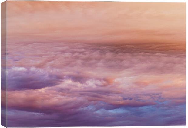 Pinkish clouds Canvas Print by Rory Hailes