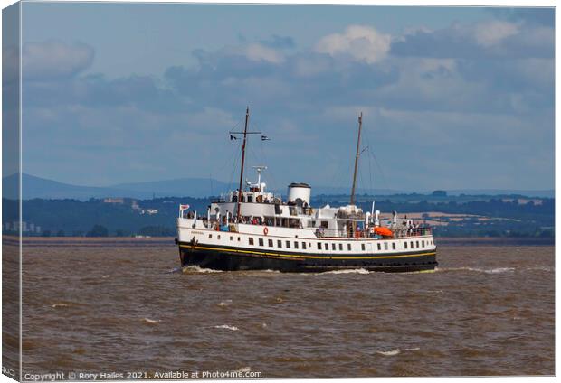 MV Balmoral Canvas Print by Rory Hailes