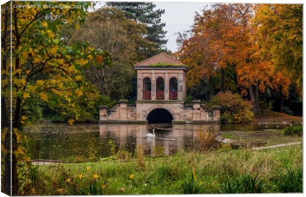 Birkenhead Park Wirral United Kingdom  Canvas Print by Phil Longfoot